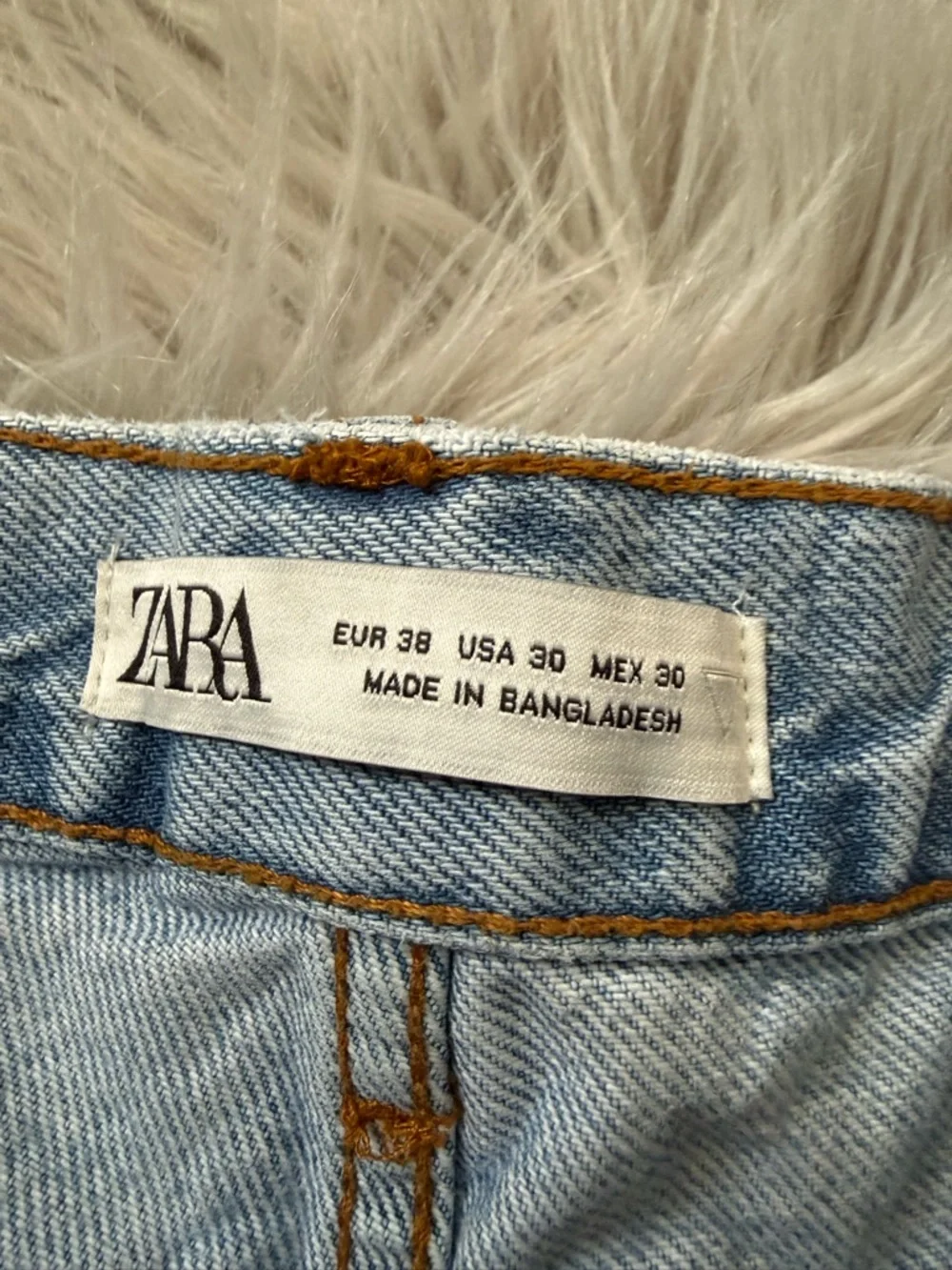 ZARA Baggy Fit Denim Bermuda Shorts Size 30